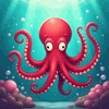 章鱼大餐 Octopus Feast Icon