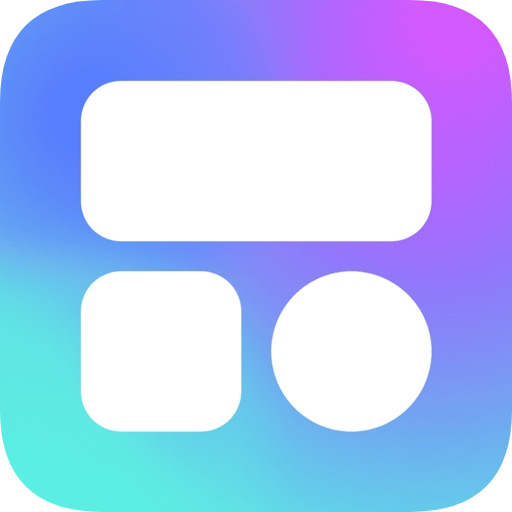 彩虹组件Colorful Widget Icon