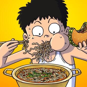 美食斗士_吃播 Icon