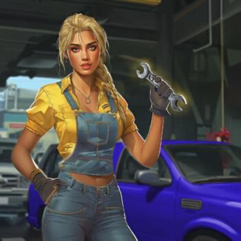 3D汽车维修中心 Icon