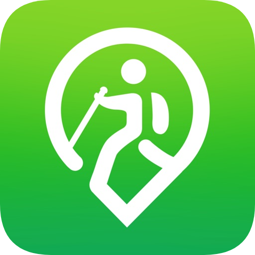 两步路户外助手 Icon